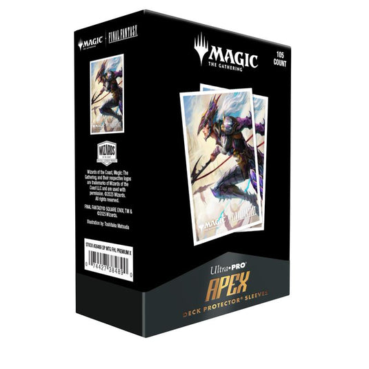 Ultra Pro - Magic The Gathering - Universes Beyond - Final Fantasy - Apex Deck Protector Sleeves - 105 Sleeves - Kairn, Traitorous Dragoon