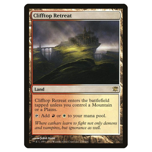 Magic the Gathering - Innistrad - Clifftop Retreat - 238/264
