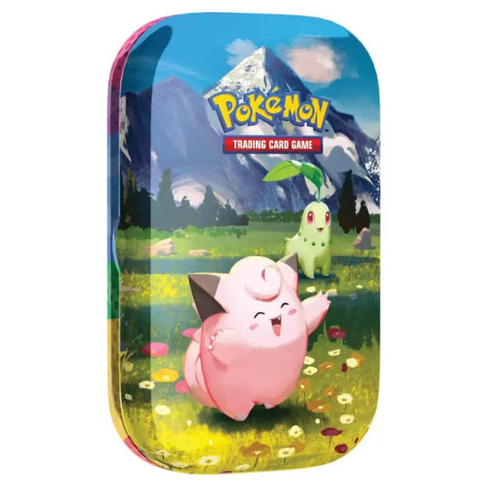Pokemon - Mega Evolution - Ascended Heroes - Mini Tin - Clefairy & Chikorita