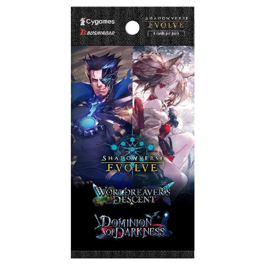 Shadowverse: Evolve - Worldreaver's Descent & Dominion of Darkness - Booster Pack