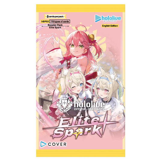 Hololive Official Card Game - Elite Spark - Booster Pack