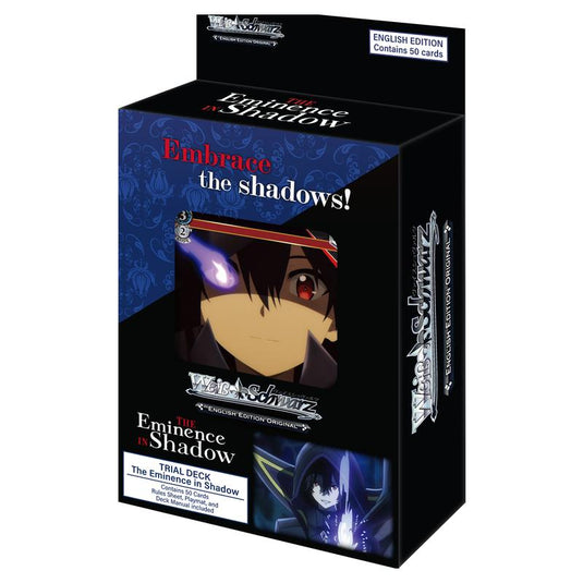 Weiss Schwarz - The Eminence in Shadow - Trial Deck