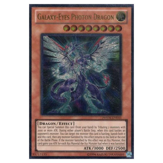 Yu-Gi-Oh! - Photon Shockwave - Galaxy-Eyes Photon Dragon (Ultimate Rare) PHSW-EN011