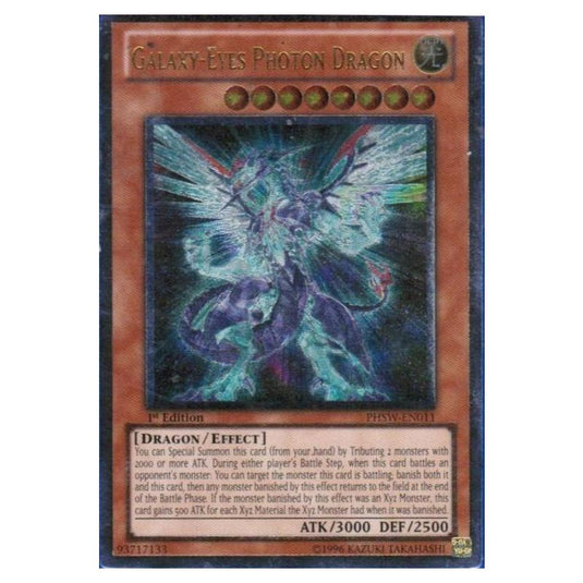 Yu-Gi-Oh! - Photon Shockwave - Galaxy-Eyes Photon Dragon (Ultimate Rare) PHSW-EN011
