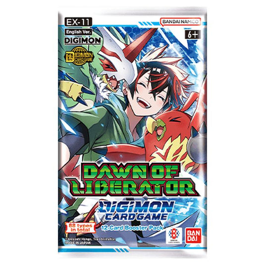 Digimon Card Game - EX11 - Dawn of Liberator - Booster Pack