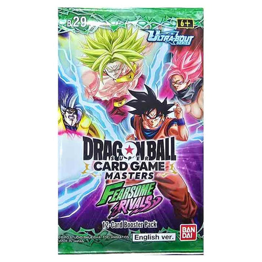 Dragon Ball Super Card Game - Ultra-Bout Series - B29 - Fearsome Rivals - Booster Pack