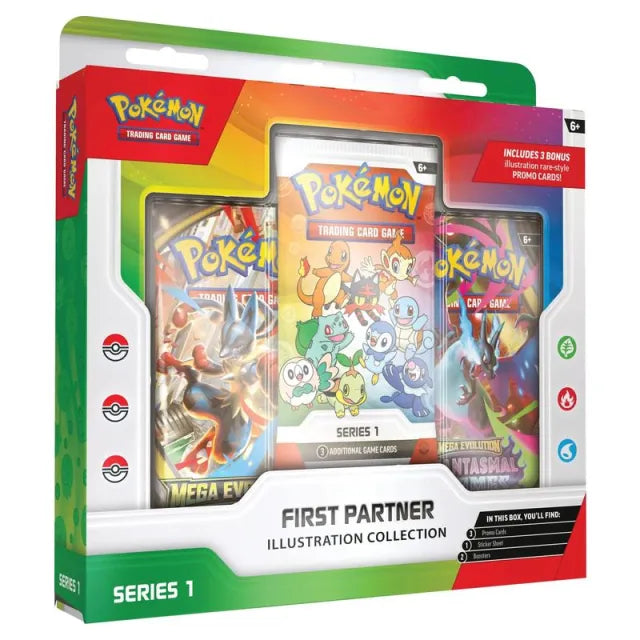 Pokemon First Partner Illustration Collection Officially Revealed