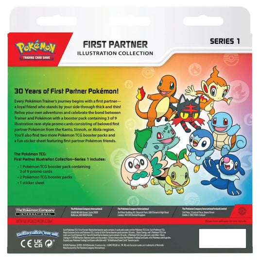 Pokemon - First Partner Illustration Collection Box