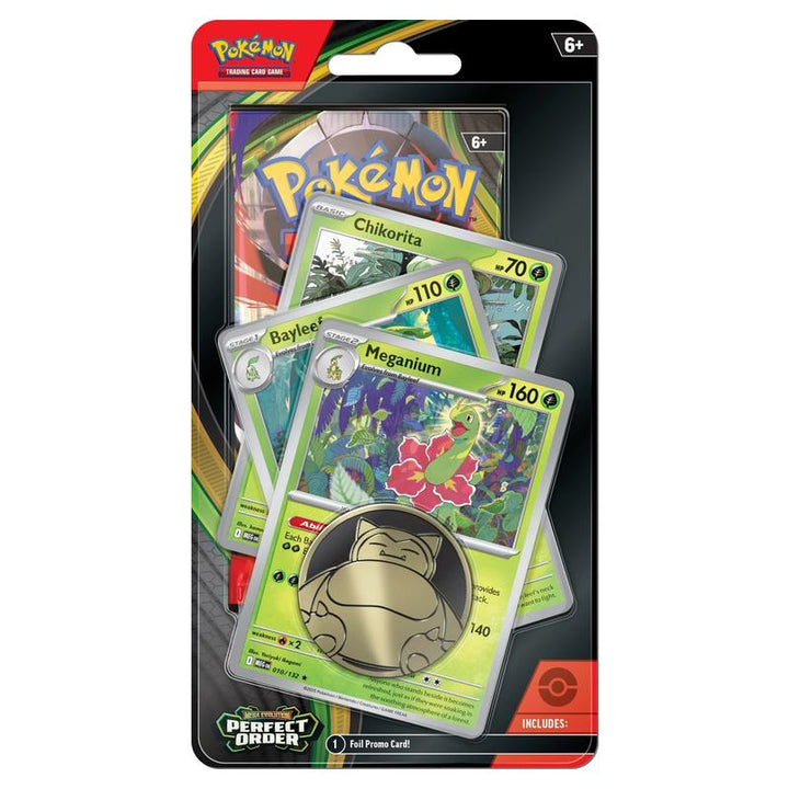 Pokemon - Mega Evolution - Perfect Order -  Premium Checklane Blister - Meganium
