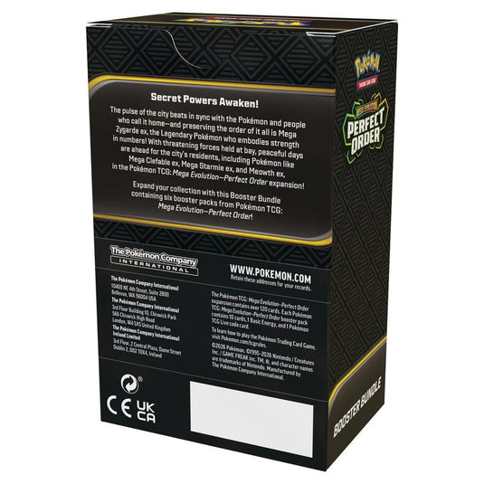Pokemon - Mega Evolution - Perfect Order - Booster Bundle