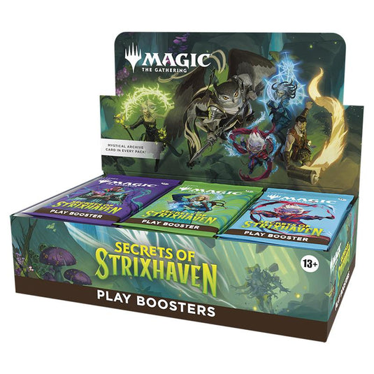 Magic The Gathering - Secrets of Strixhaven - Play Booster Box (30 Packs)
