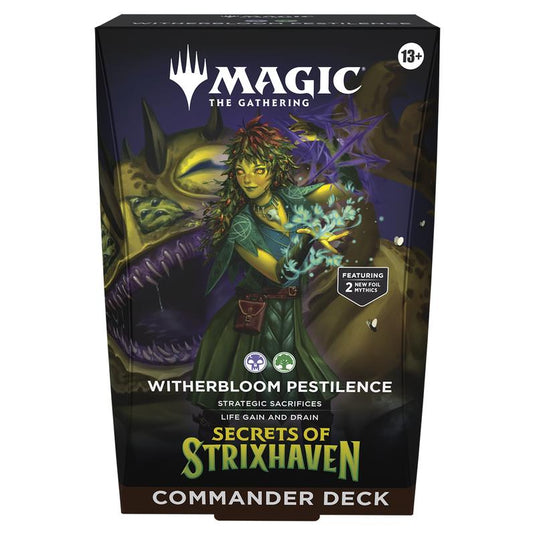 Magic The Gathering - Secrets of Strixhaven - Commander Deck - Witherbloom Pestilence