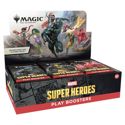 Magic The Gathering - Marvel Super Heroes - Play Booster Box (30 Packs)