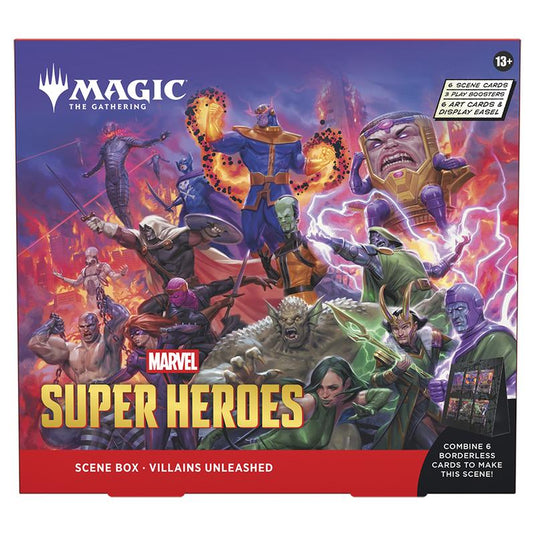 Magic The Gathering - Marvel Super Heroes - Scene Box - Villains Unleashed
