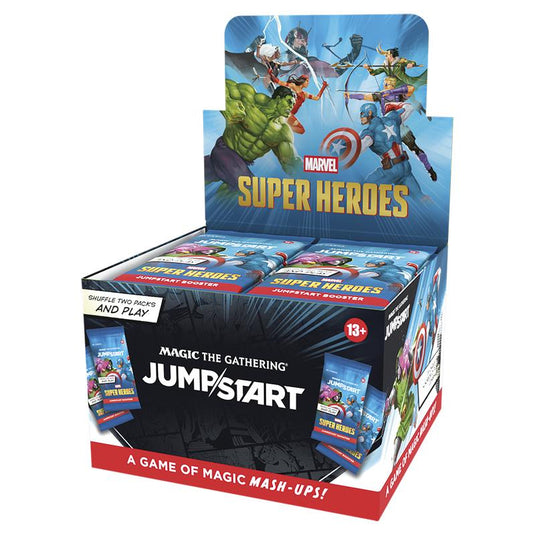 Magic The Gathering - Marvel Super Heroes - Jumpstart Booster Box (24 Packs)