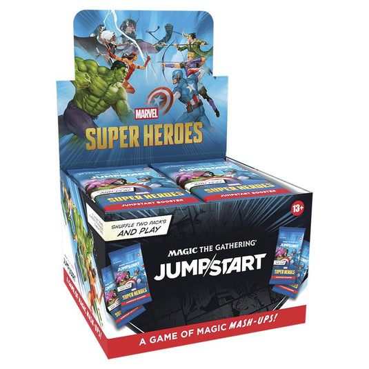 Magic The Gathering - Marvel Super Heroes - Jumpstart Booster Box (24 Packs)