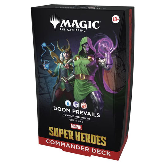 Magic The Gathering - Marvel Super Heroes - Commander Deck - Doom Prevails