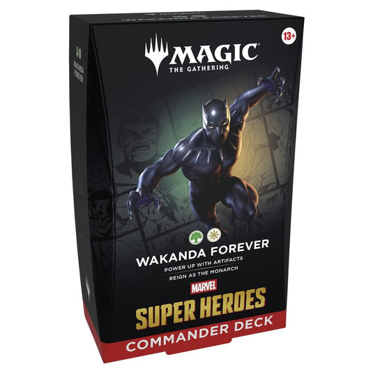 Magic The Gathering - Marvel Super Heroes - Commander Deck - Wakanda Forever