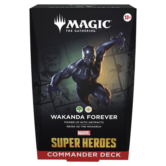 Magic The Gathering - Marvel Super Heroes - Commander Deck - Wakanda Forever