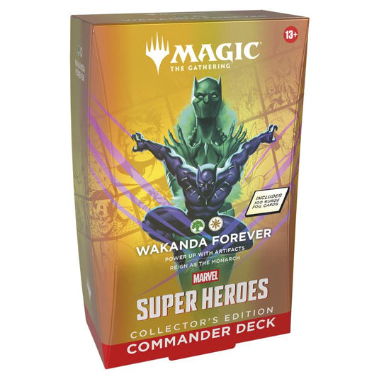 Magic The Gathering - Marvel Super Heroes - Collector's Edition Commander Deck - Wakanda Forever