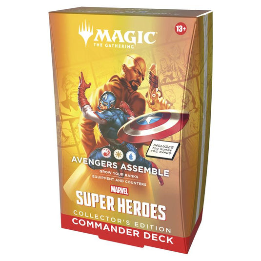 Magic The Gathering - Marvel Super Heroes - Collector's Edition Commander Deck - Avengers Assemble