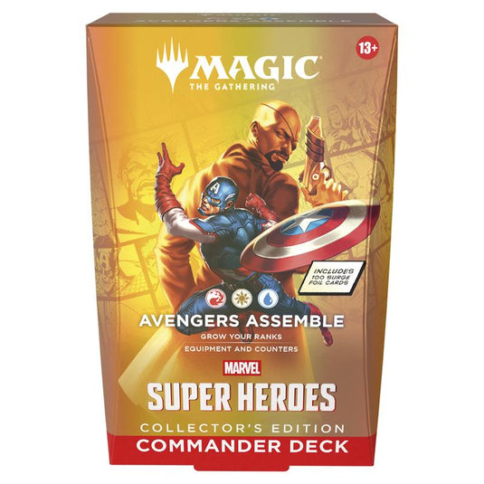 Magic The Gathering - Marvel Super Heroes - Collector's Edition Commander Deck - Avengers Assemble