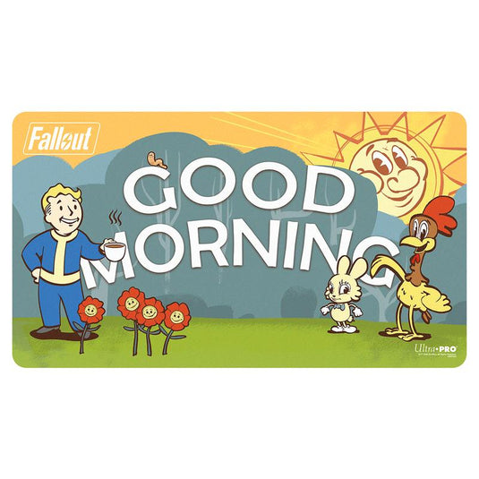 Ultra Pro - Fallout - Double-Sided Playmat - Good Morning/Good Evening