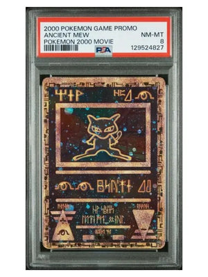 Pokémon - Pokémon 2000 Movie Promo - Ancient Mew - (PSA 8 Graded Slab)