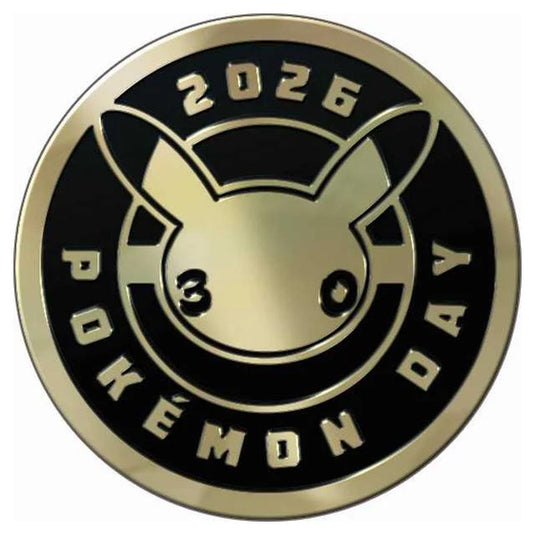 Pokémon - 30th Anniversary Celebrations/Pokémon Day- PIKACHU Gold Colour