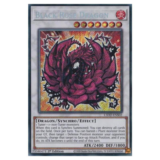 Yu-Gi-Oh - Legendary 5D'S Decks - Black Rose Dragon