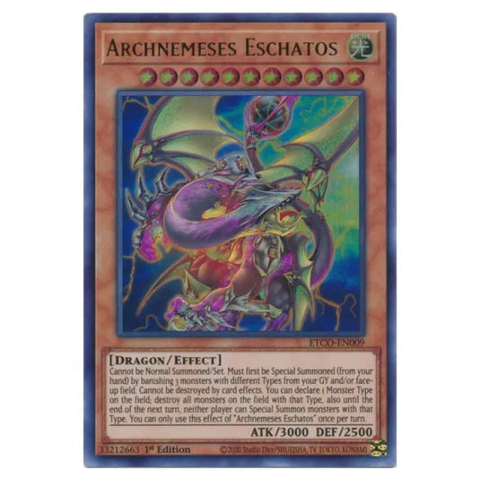 Yu-Gi-Oh! - Eternity Code - Archnemeses Eschatos (Ultra Rare) ETCO-EN009