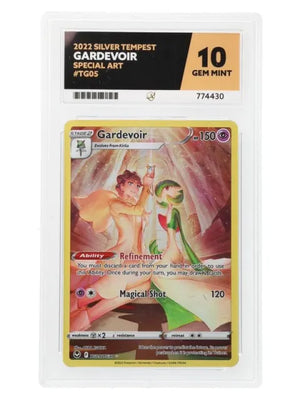 Pokémon - Sword & Shield - Silver Tempest - Gardevoir TG05/TG30 (ACE 10 Graded Slab)