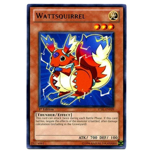 Yu-Gi-Oh! - Starstrike Blast - Wattsquirrel (Rare) - STBL-EN029
