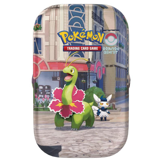 Pokemon - Mega Evolution - Lumiose City - Mini Tin - Meganium & Meowstic