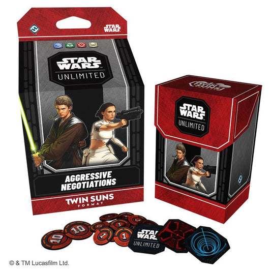 Star Wars Unlimited  - Twin Suns Deck - Aggressive Negotiations