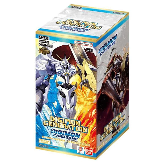 Digimon Card Game - AD-01  - Digimon Generation - Booster Box (12 Packs)