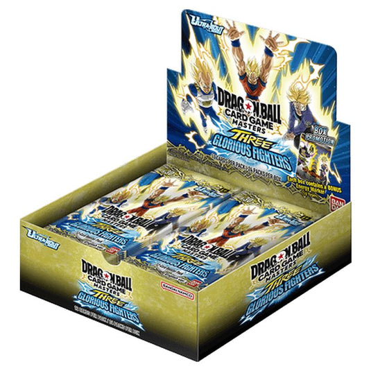 Dragon Ball Super Card Game - Ultra-Bout Series - B30 - Three Glorious Fighters - Booster Box (24 Packs)
