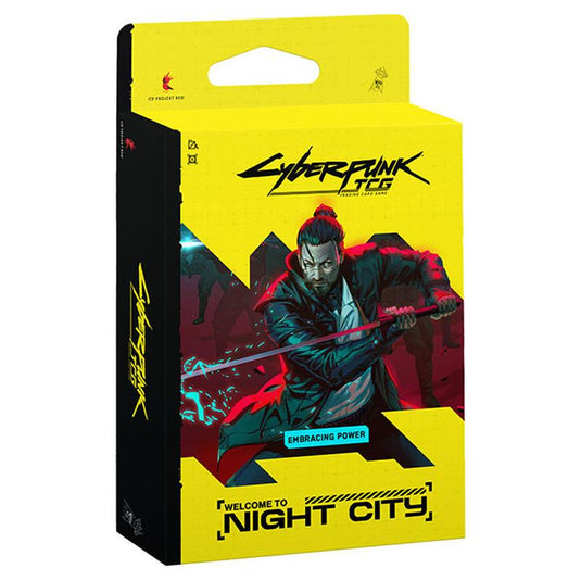 Cyberpunk TCG - Welcome to Night City - Starter Deck - Embracing Power