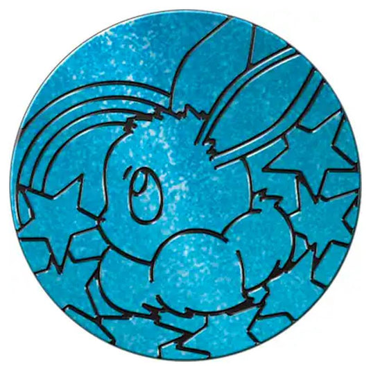 Pokemon - Eevee Jumbo Coin (Teal Metallic)