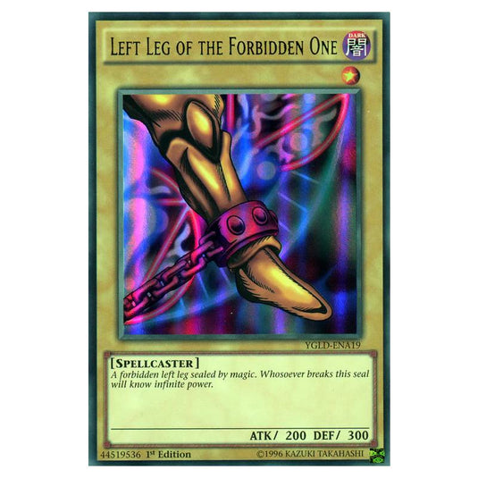 Yu-Gi-Oh! - Yugi's Legendary Decks - Left Leg of the Forbidden One (Ultra Rare) YGLD-ENA19