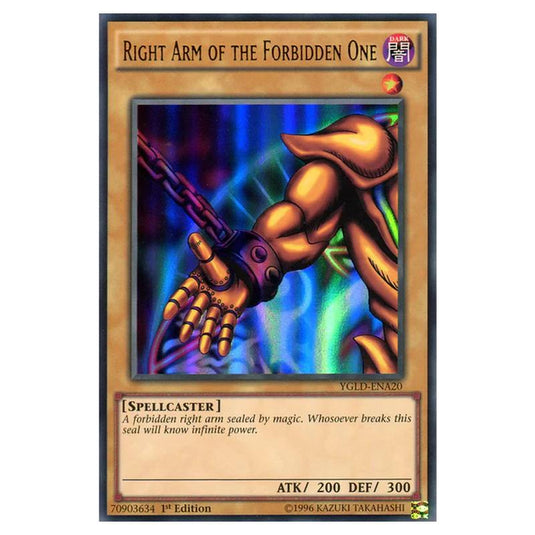 Yu-Gi-Oh! - Yugi's Legendary Decks - Right Arm of the Forbidden One (Ultra Rare) YGLD-ENA20