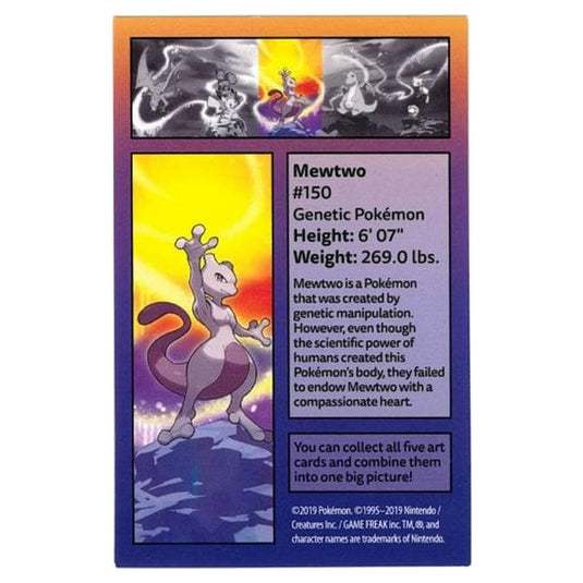 Pokemon - Kanto Power - Mini Tin - MewTwo - Art Card