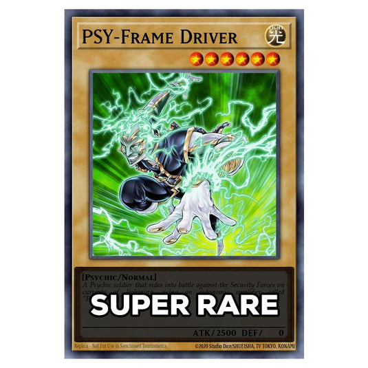 PSY-Frame Driver RA05-EN002 card from the Yu-Gi-Oh! set Rarity Collection 5