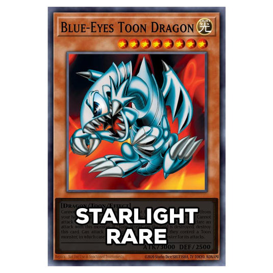 Yu-Gi-Oh! - Rarity Collection 5 - Blue-Eyes Toon Dragon (Starlight Rar Yu-Gi-Oh! - Rarity Collection 5 - Blue-Eyes Toon Dragon (Starlight Rar