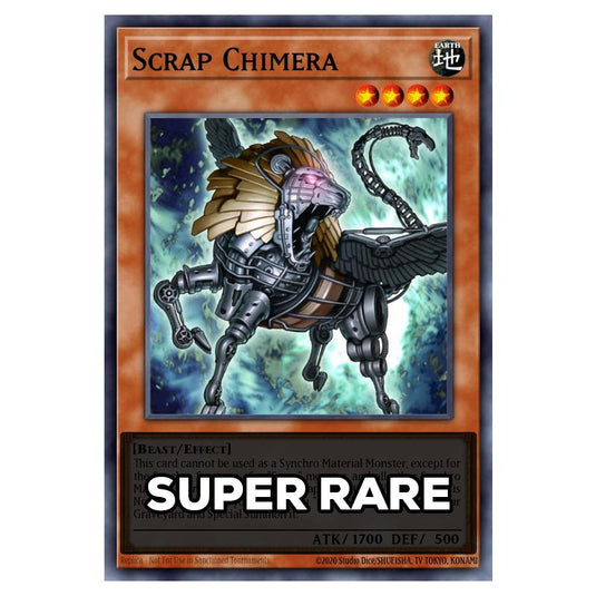 Scrap Chimera RA05-EN005 card from the Yu-Gi-Oh! set Rarity Collection 5