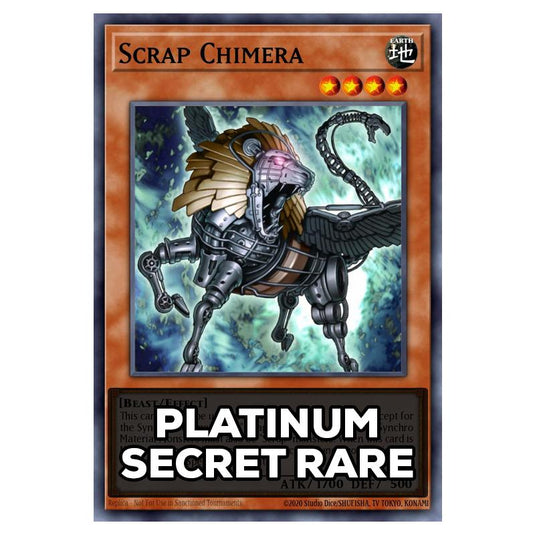 Scrap Chimera RA05-EN005 card from the Yu-Gi-Oh! set Rarity Collection 5