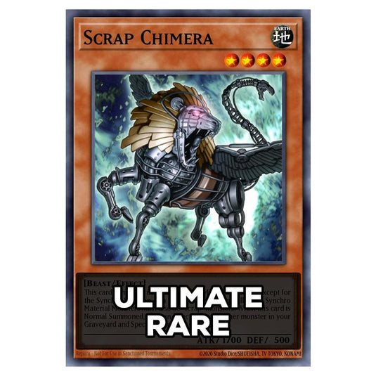 Scrap Chimera RA05-EN005 card from the Yu-Gi-Oh! set Rarity Collection 5