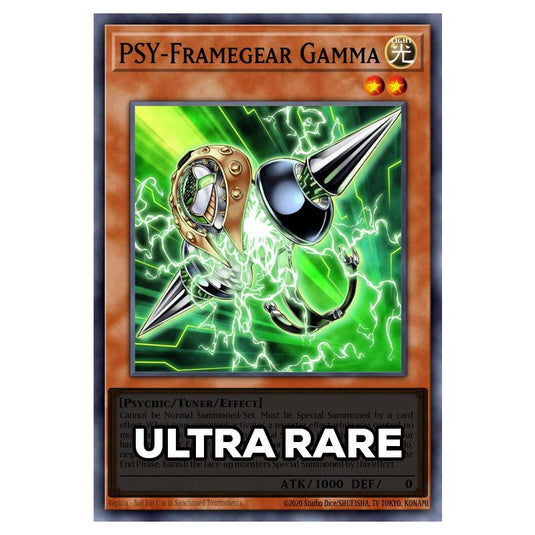 PSY-Framegear Gamma RA05-EN006 card from the Yu-Gi-Oh! set Rarity Collection 5