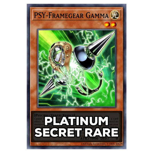 PSY-Framegear Gamma RA05-EN006 card from the Yu-Gi-Oh! set Rarity Collection 5