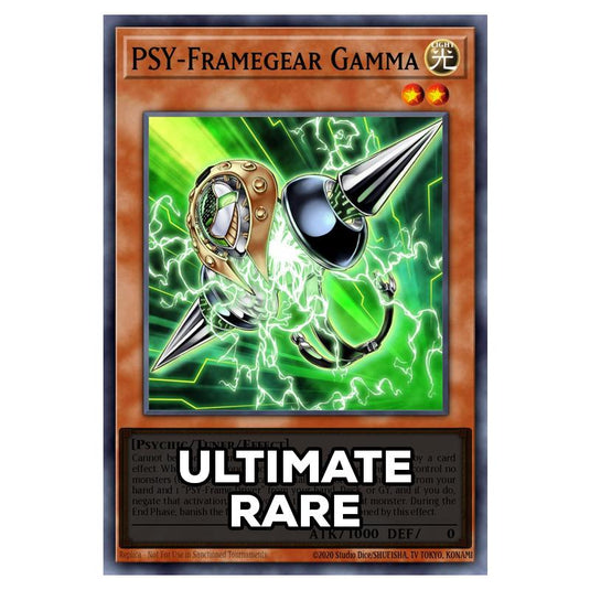 PSY-Framegear Gamma RA05-EN006 card from the Yu-Gi-Oh! set Rarity Collection 5
